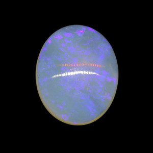 Australian Blue Opal - 6.46 Carat / 7.00 Ratti