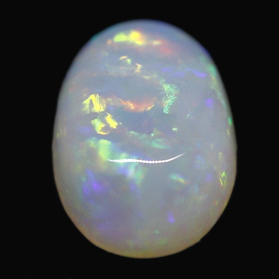 Opal with Fire