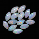 Australian Opal 2X4 MM Marquise White Fire