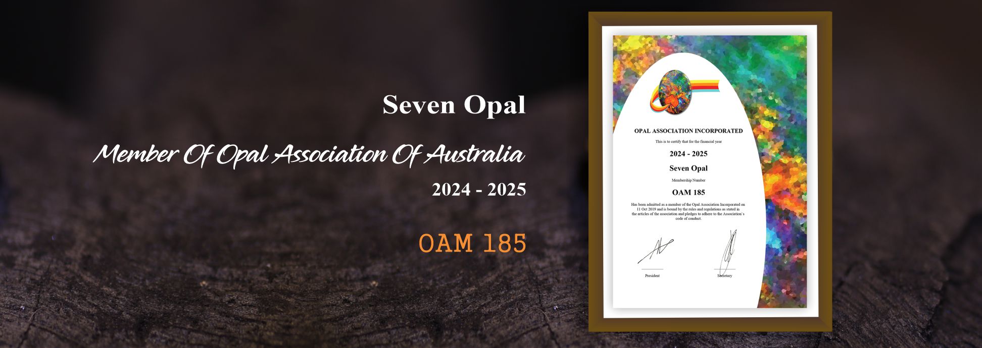 Australian Opal Stone - Seven Opal