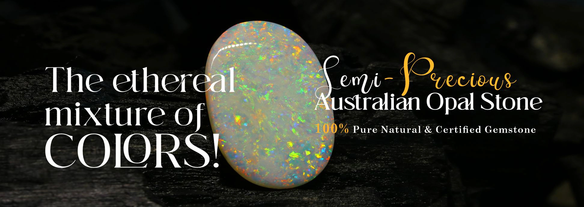 Australian Opal Stone - Seven Opal
